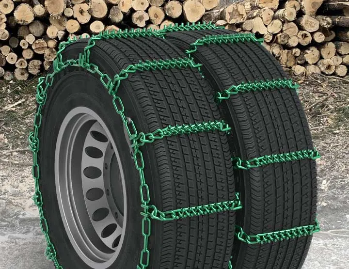 10.00-22 Veriga NordKapp 7mm Studded Dual Triple Truck Tire Chain, Non-Cam