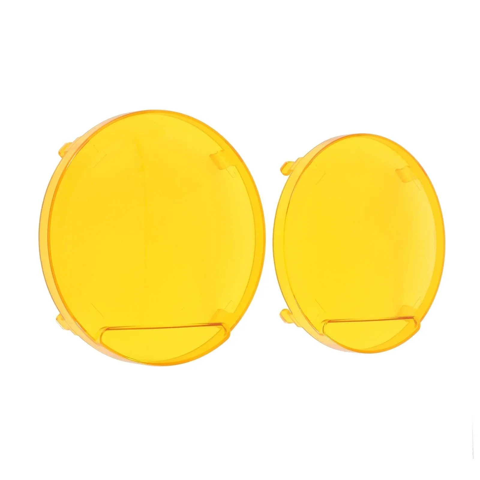 (2pcs/set) 7 Inch/ 9 Inch Round LED Driving Light Amber Cover Light Shield Cover