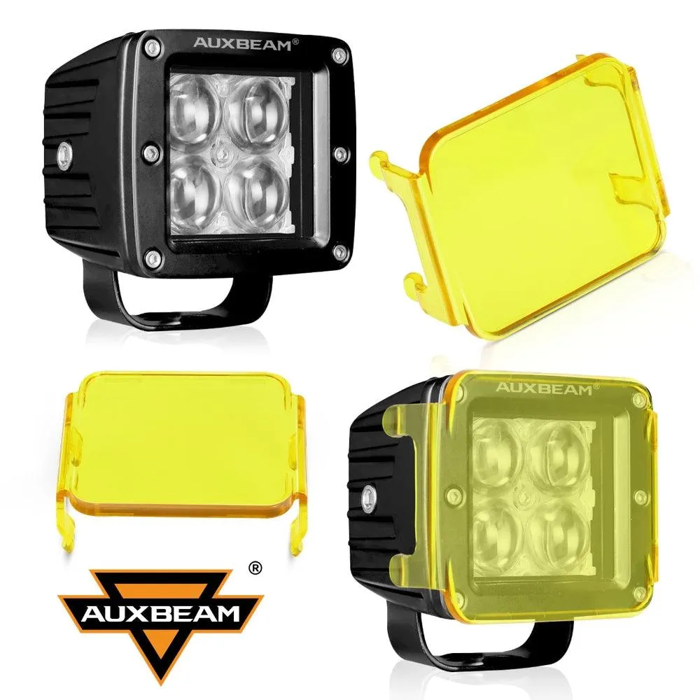 3''40W 4D HYPERSPOT Spot Square LED Pods Light for SUV ATV UTV Trucks Pickup Boat