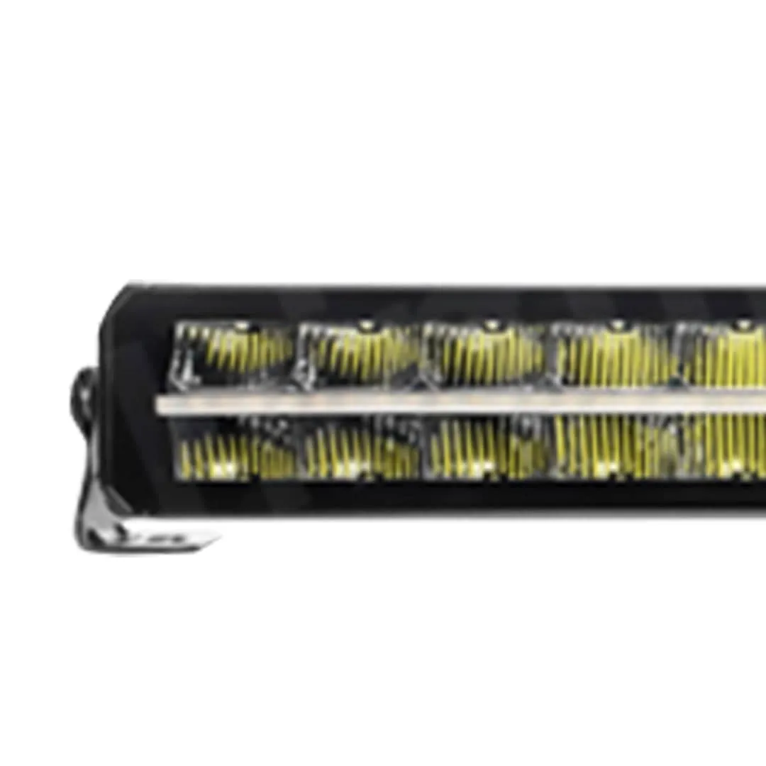 40" Double Row LED Light Bar | 15,000lumens | Built-in Amber & White DRL