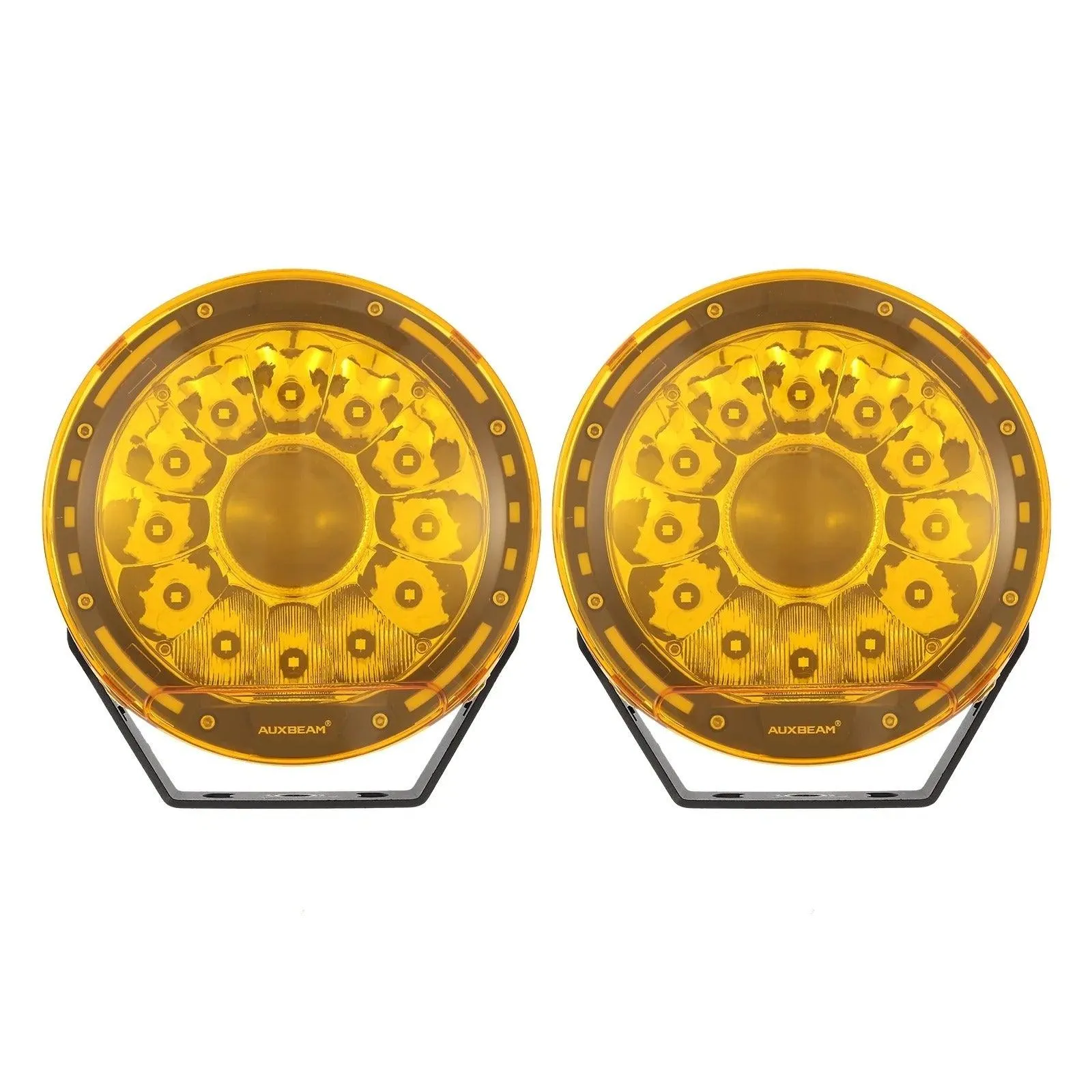 7 Inch Round LED Driving Light Amber Cover Light Shield Cover