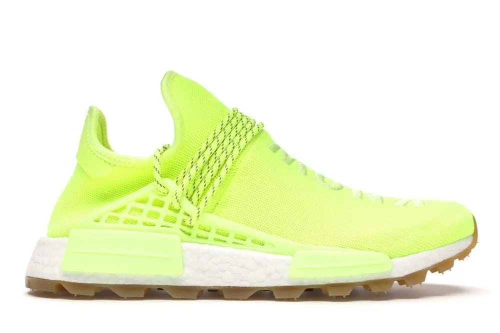 adidas NMD Hu Trail Pharrell Now Is Her Time Solar Yellow