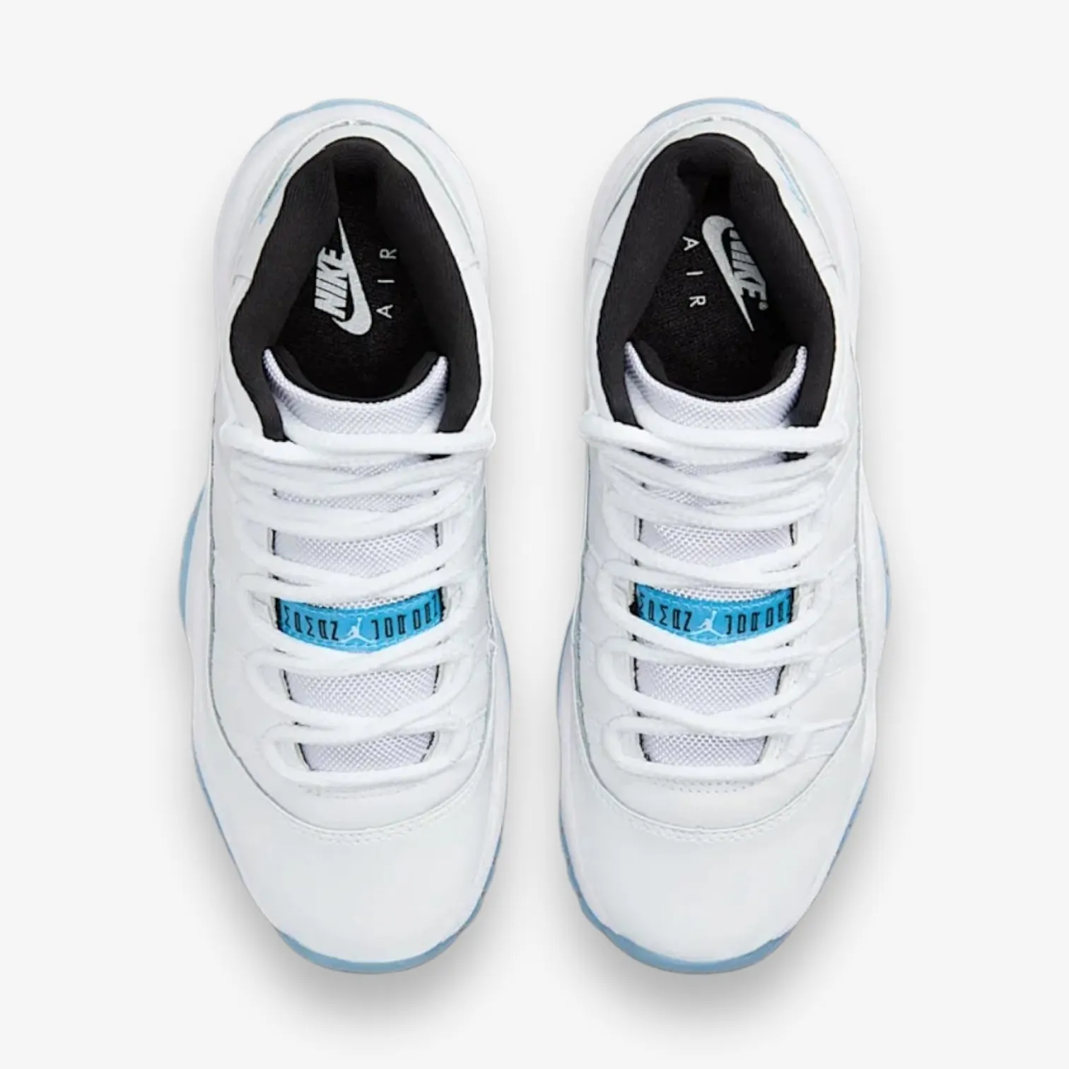 Air Jordan 11 Retro 'Legend Blue' WHITE/LEGEND BLUE-BLACK Grade School 378038-104