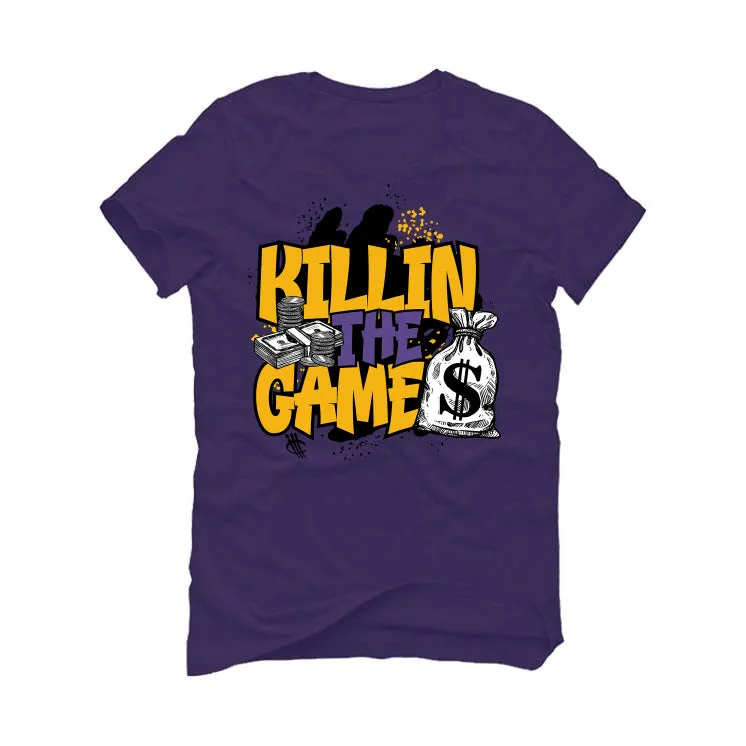 Air Jordan 12 Field Purple - Purple T-Shirt (Killin The Game)