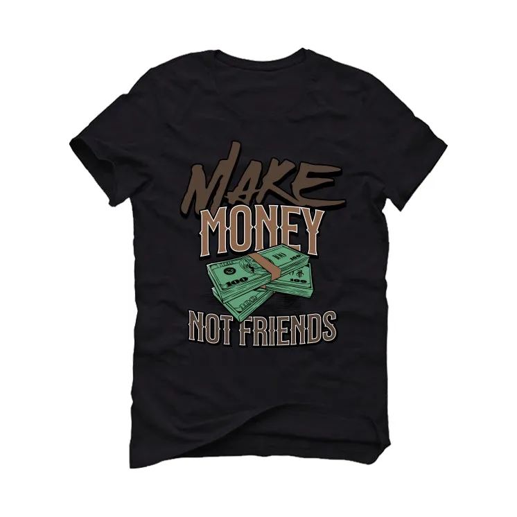 Air Jordan 3 "Palomino" Black T-Shirt (MAKE MONEY NOT FRIENDS)