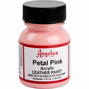 Angelus Acrylic Paint Petal Pink #189 29Ml Use On Leather, Vinyl Or Fabric