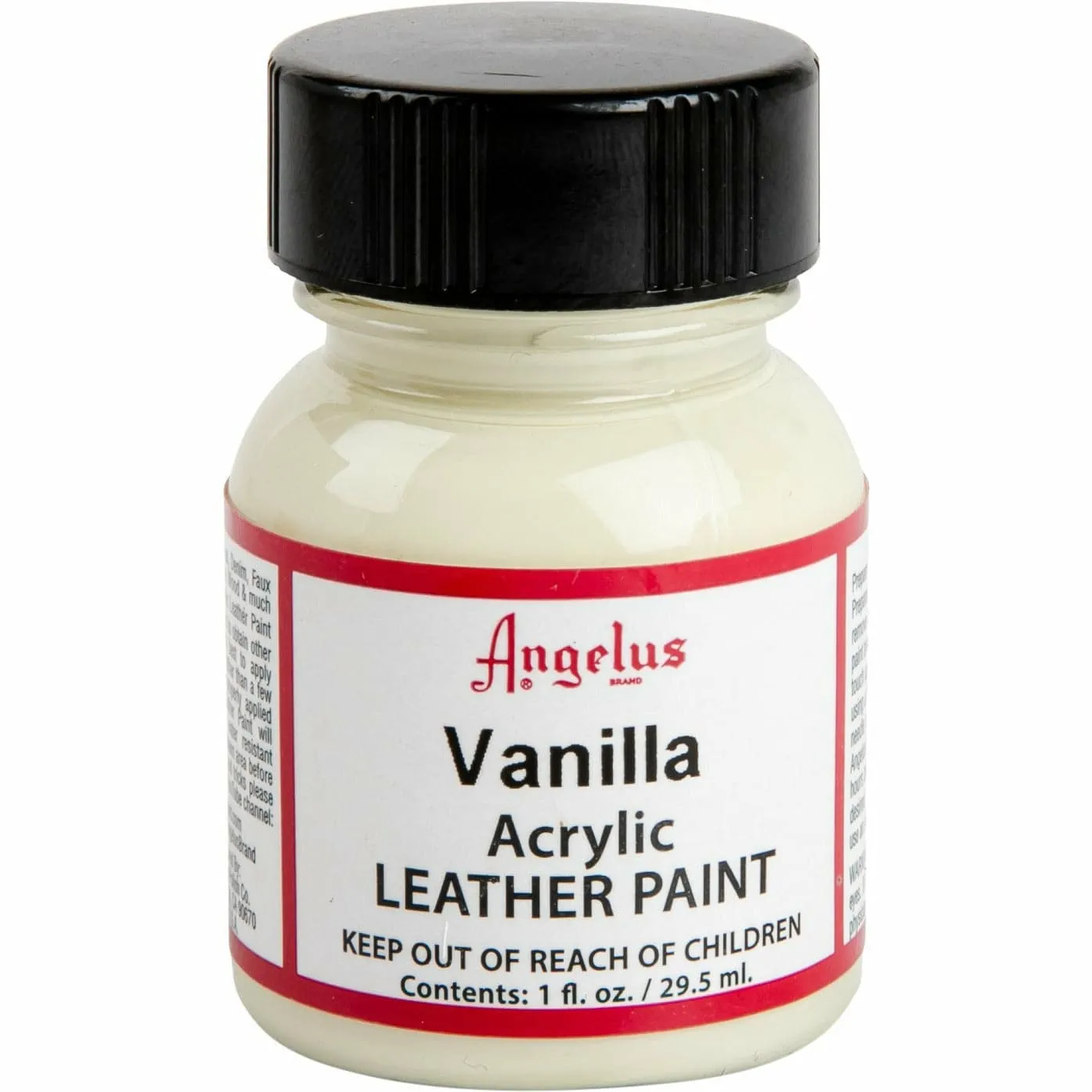 Angelus Acrylic Paint Vanilla #160 29Ml Use On Leather, Vinyl Or Fabric