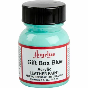 Angelus Acrylic Paintgift Box Blue #174 29Ml Use On Leather, Vinyl Or Fabric