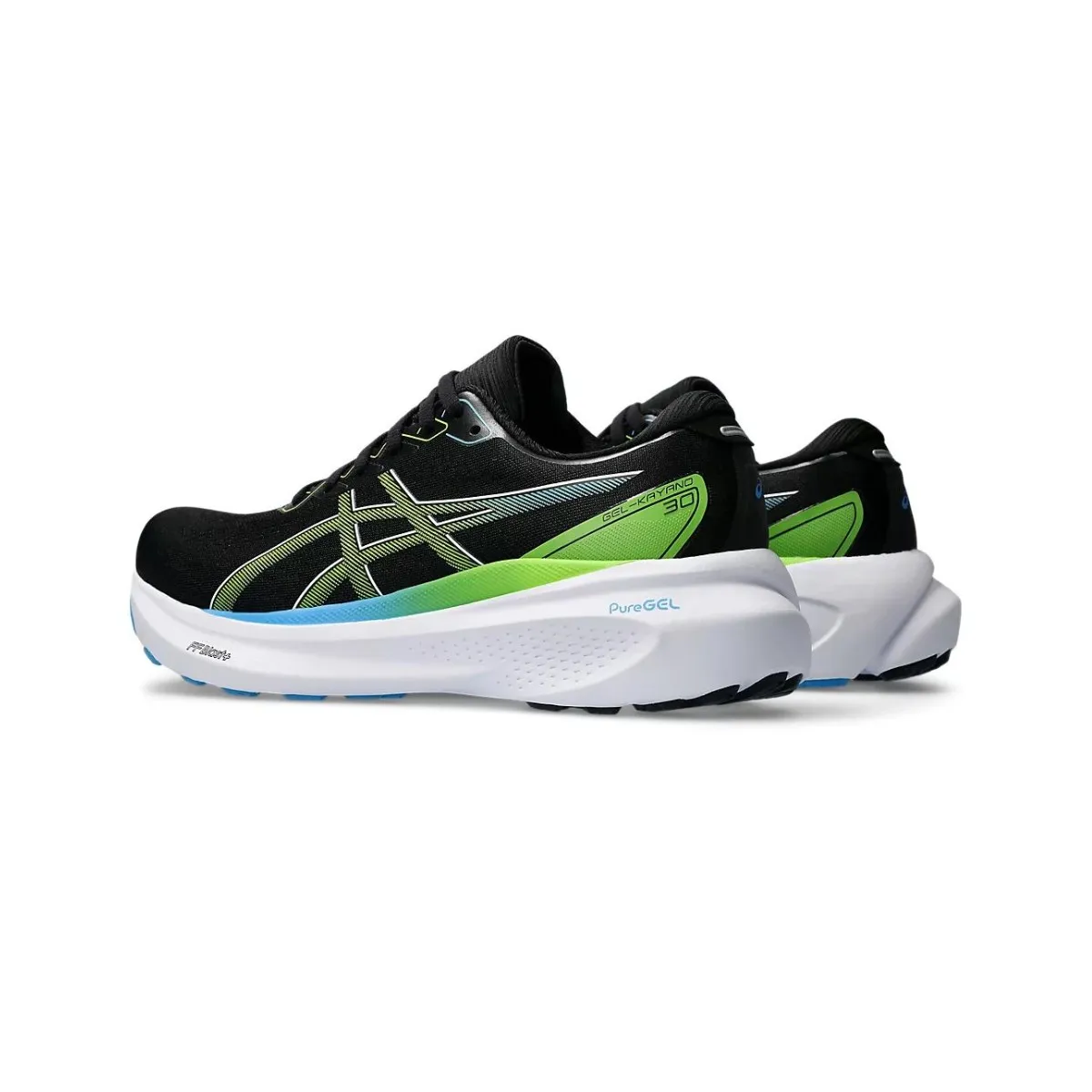 Asics Gel-Kayano 30 Black Green Shoes SS24