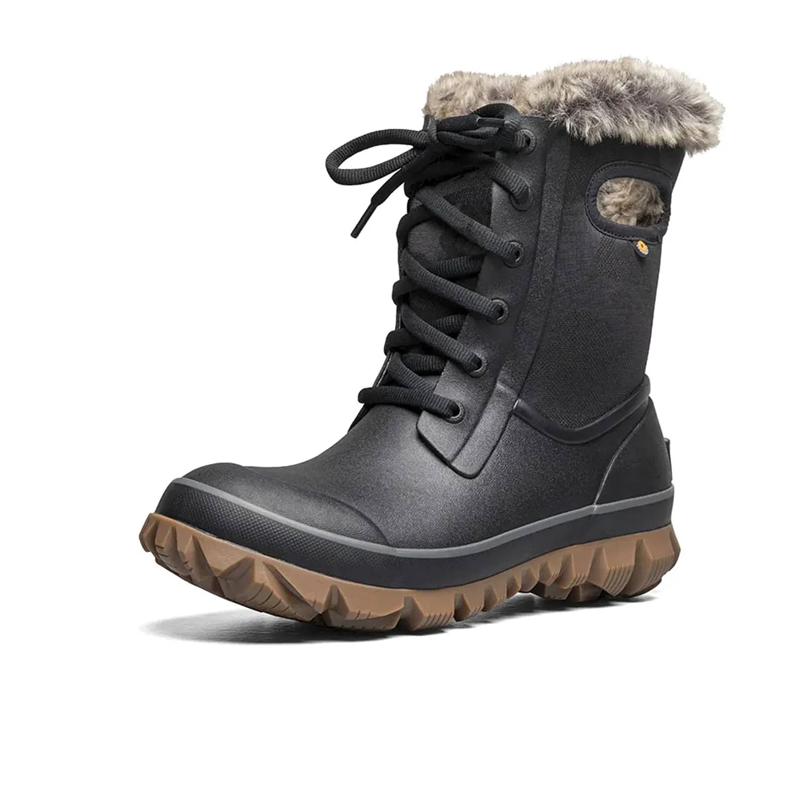 Bogs Arcata Tonal Camo Waterproof Winter Boot (Women) - Black