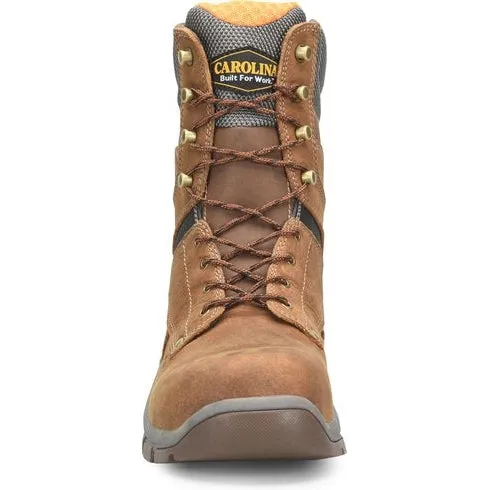 Carolina Men’s Duke Carbon 8" WP Comp Toe  Work Boot -Brown- CA5543