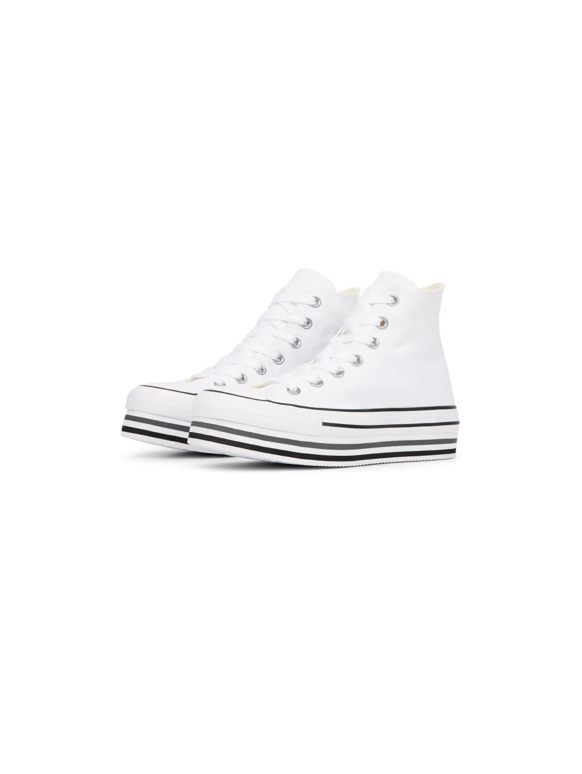 Chuck Taylor All Star Platform High Top - Bianco