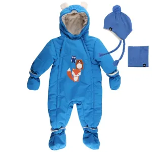 Conifere Blue Fox Infant Snowsuit Set