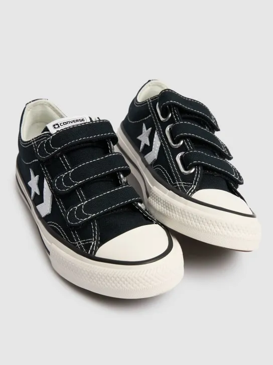 Converse   Cotton canvas strap sneakers 