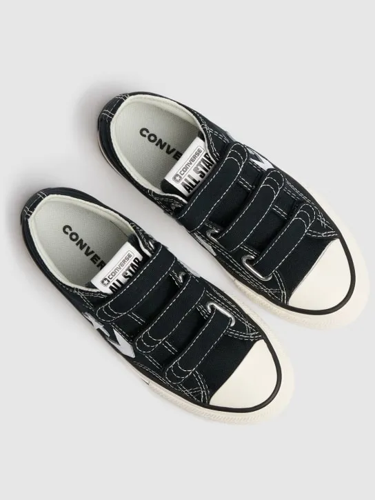 Converse   Cotton canvas strap sneakers 