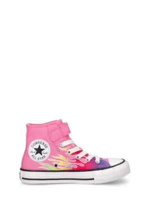 Converse   Flame printed lace-up high sneakers 