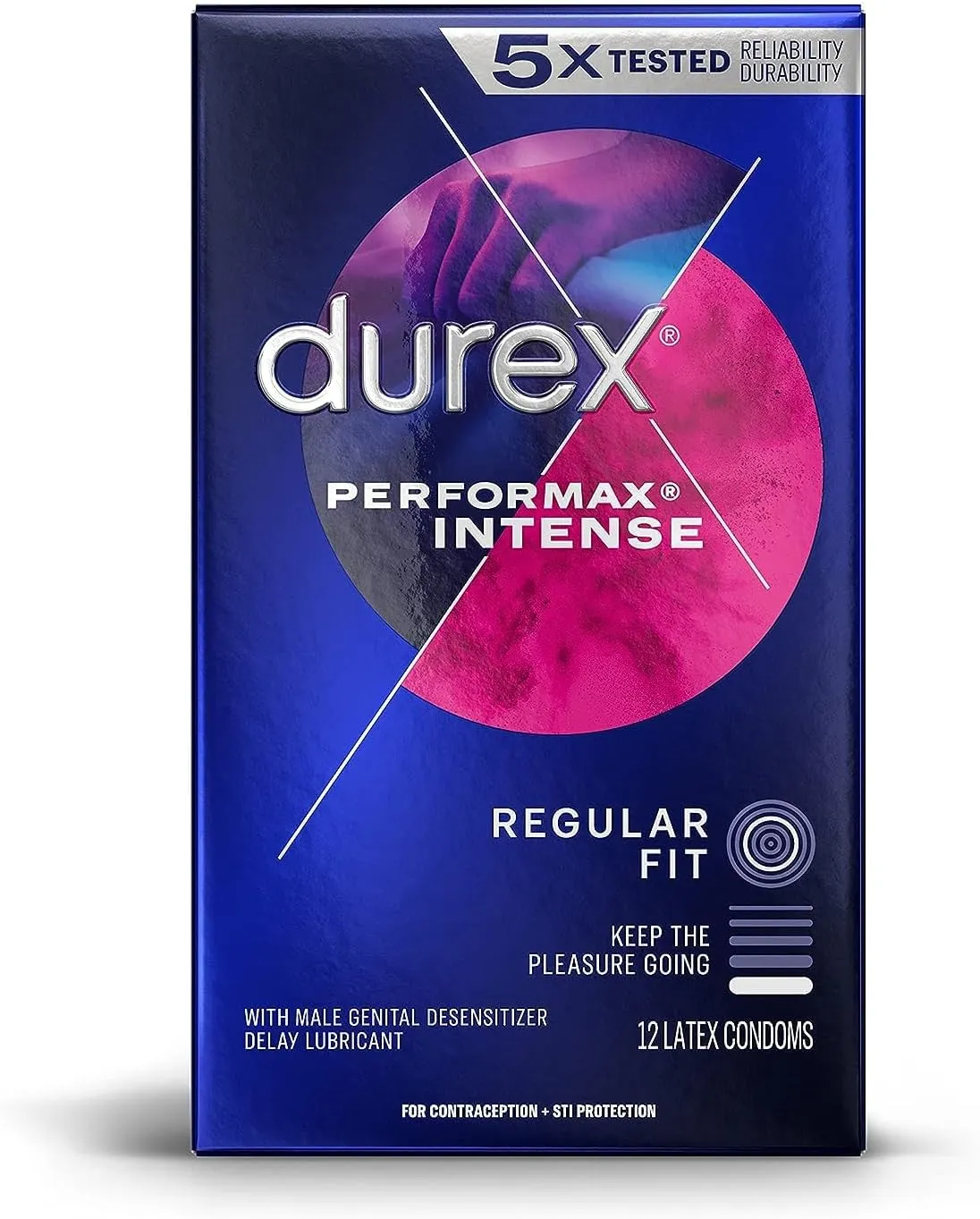 Durex Performax Intense Climax Control Condoms