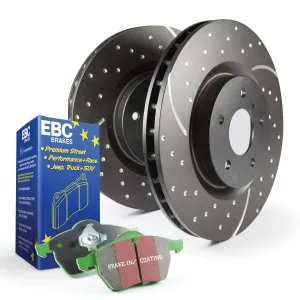 EBC Brakes S10KF1506 S10 Kits Greenstuff 2000 and GD Rotors