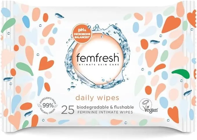 Femfresh Intimate Skincare Freshening & Soothing Wipes (25)