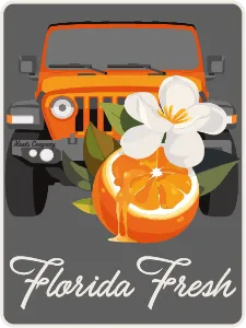 Florida Fresh Sticker