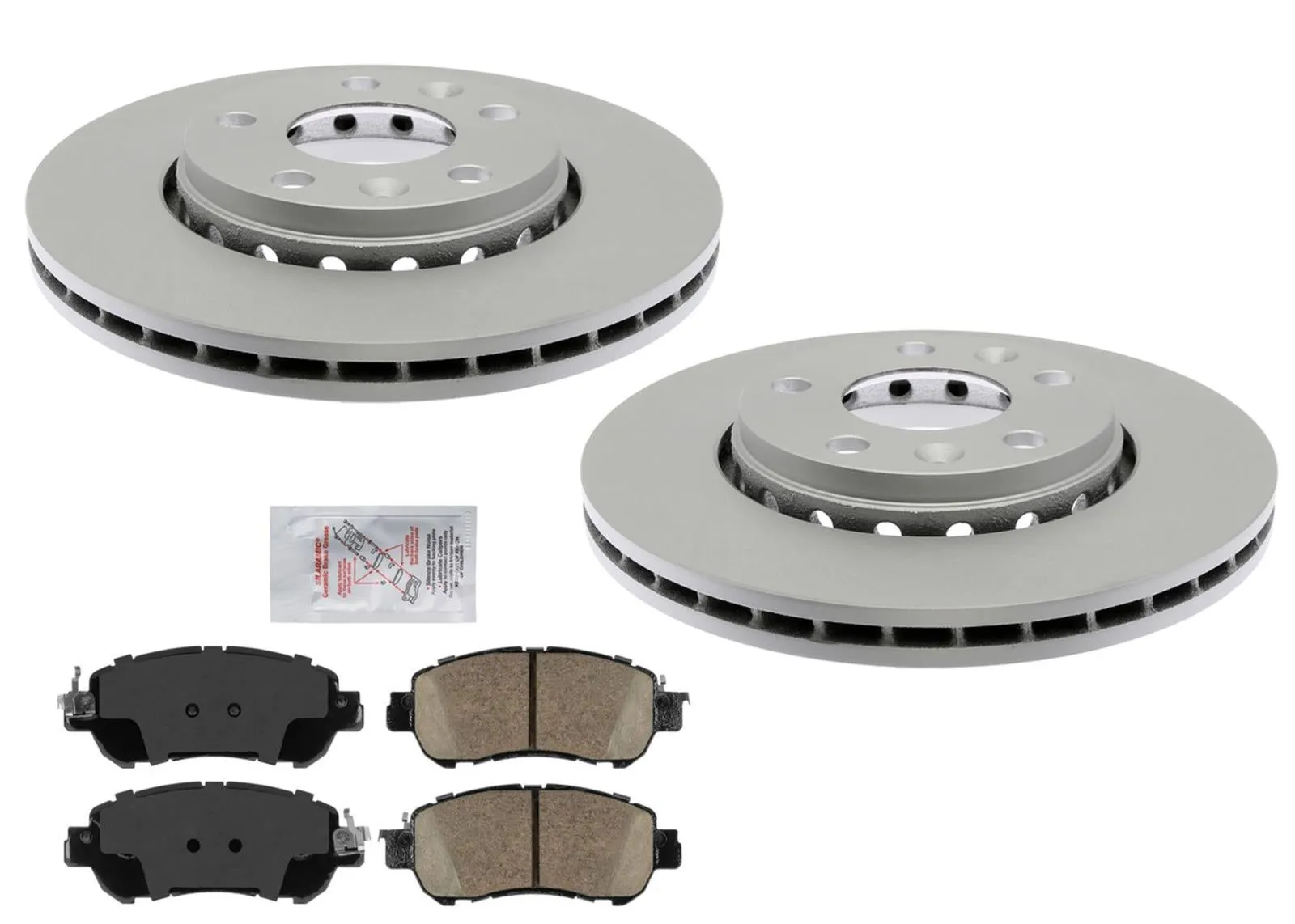 Front Disc Brake Rotors Brake Pads For Nissan Kicks SV SR 2021-23