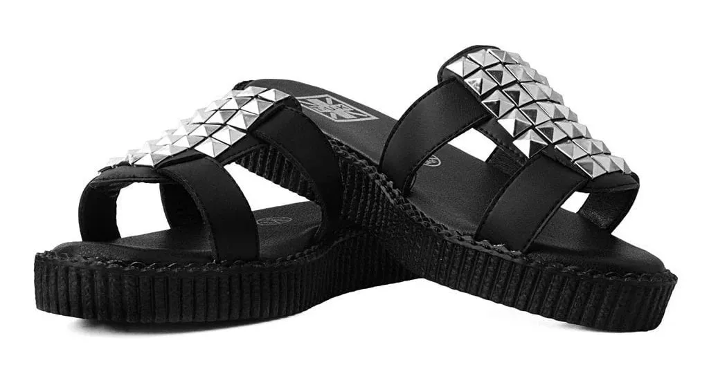 *GENTLY USED* Studded Platform Slide Sandals by TUK in Womens Sz 11