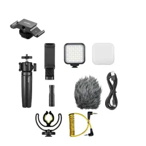 Godox Smart Phone Clip Vlog Kit Inc TRRS Cable