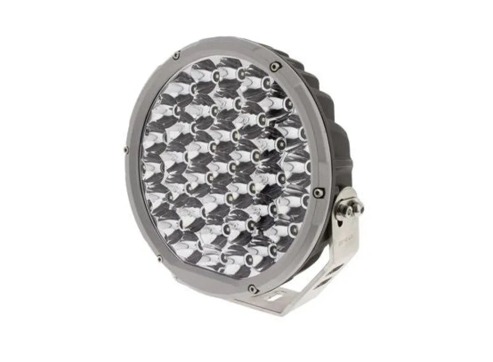 Hulk 9" Round 4x4 LED Driving Lamp | Silver Bezel