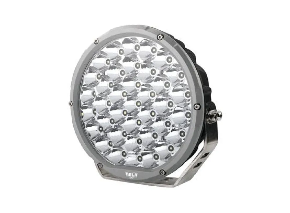 Hulk 9" Round 4x4 LED Driving Lamp | Silver Bezel