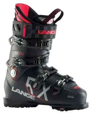 Lange RX 100 Gripwalk All Mountain Ski Boots  - Black / Red - 2023