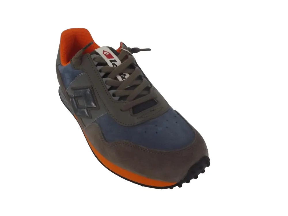 Lotto Leggenda sneakers da uomo Tokyo Targa T0853 marrone-blu