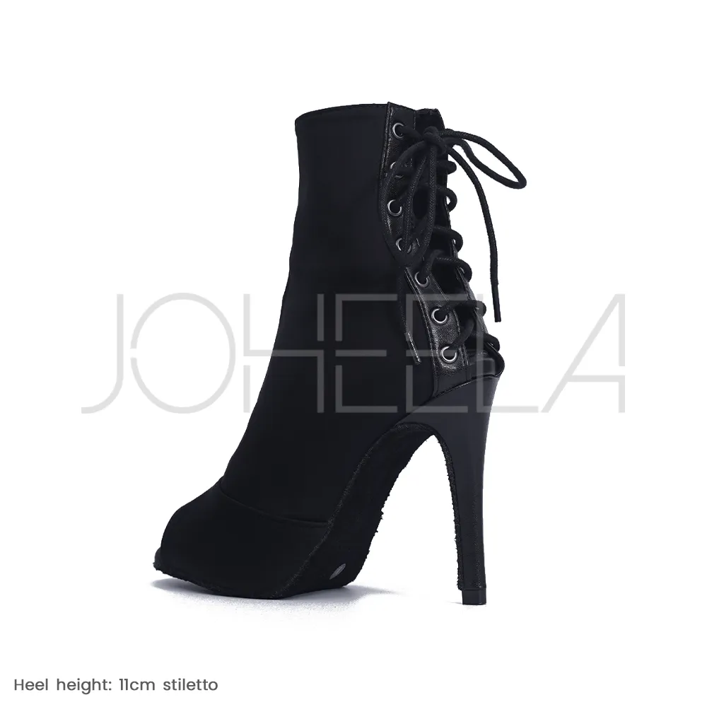 Louane noir - Talons stilettos slim - Personnalisable