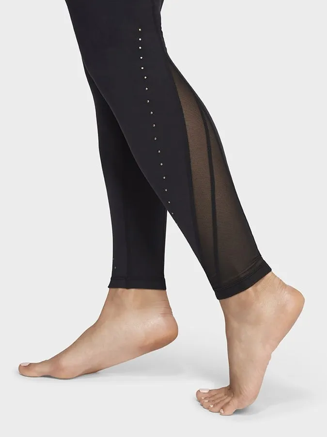 Manduka Revelation Women's Studded Yoga Leggings - Black