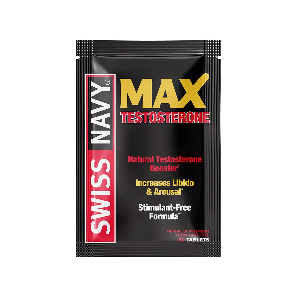 MaxTestosterone Booster Pills 2-Pack 24-Piece Display