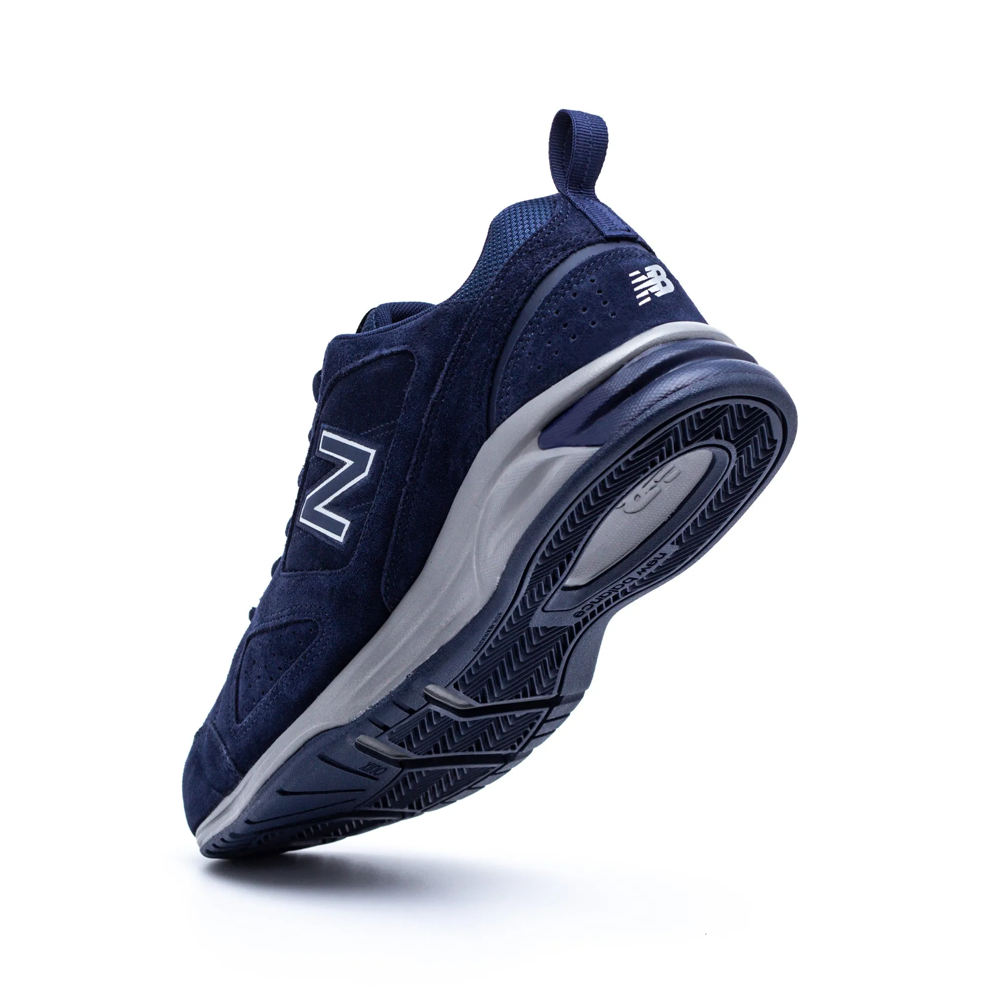 Mens New Balance Wide Fit MX624NV4 Navy Trainers - By Wide Fit Shoes ABZORB