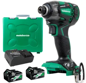 Metabo HPT WH36DBG 36V MultiVolt Triple Hammer Cordless Impact Driver Kit