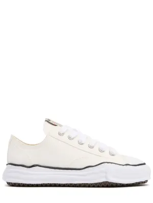 Mihara Yasuhiro   Peterson canvas low sneakers 