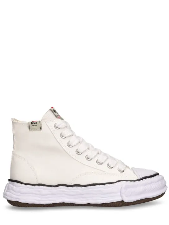 Mihara Yasuhiro   Peterson High 23 OG sole canvas sneakers 