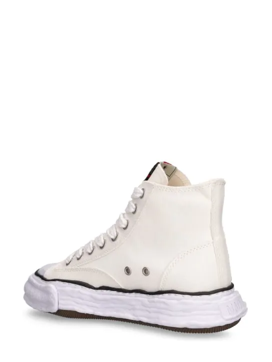 Mihara Yasuhiro   Peterson High 23 OG sole canvas sneakers 