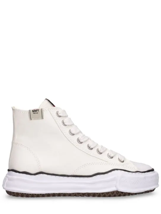 Mihara Yasuhiro   Peterson High OG sole canvas sneakers 