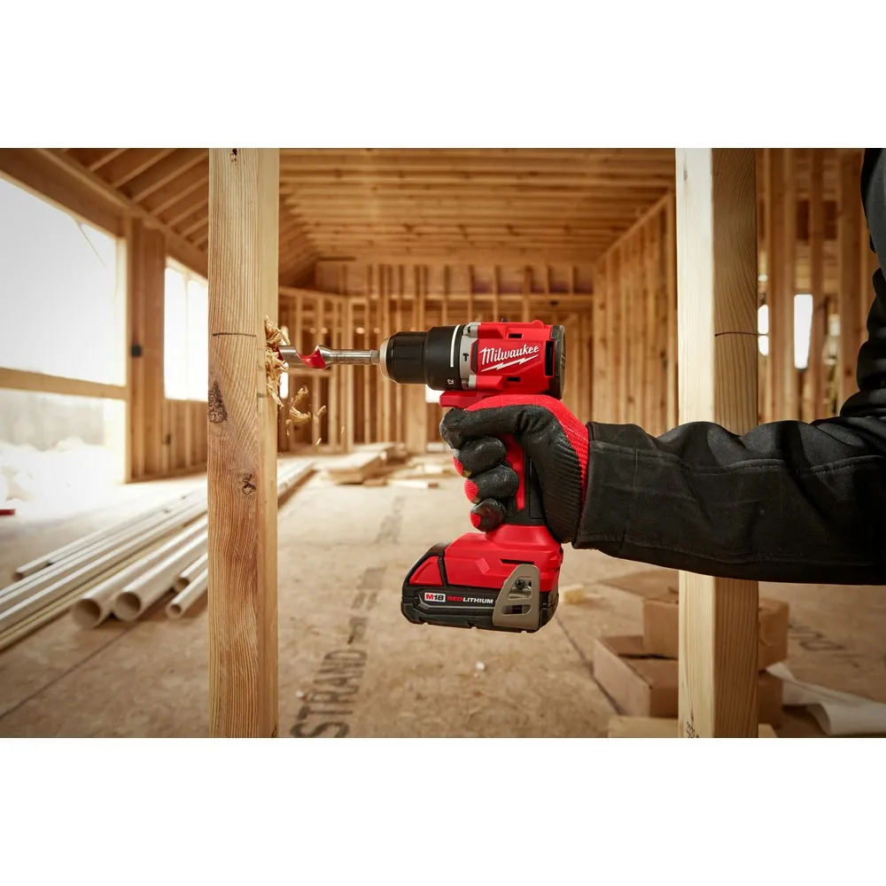 Milwaukee 3602-22CT M18 Compact Brushless 1/2" Hammer Drill/Driver Kit