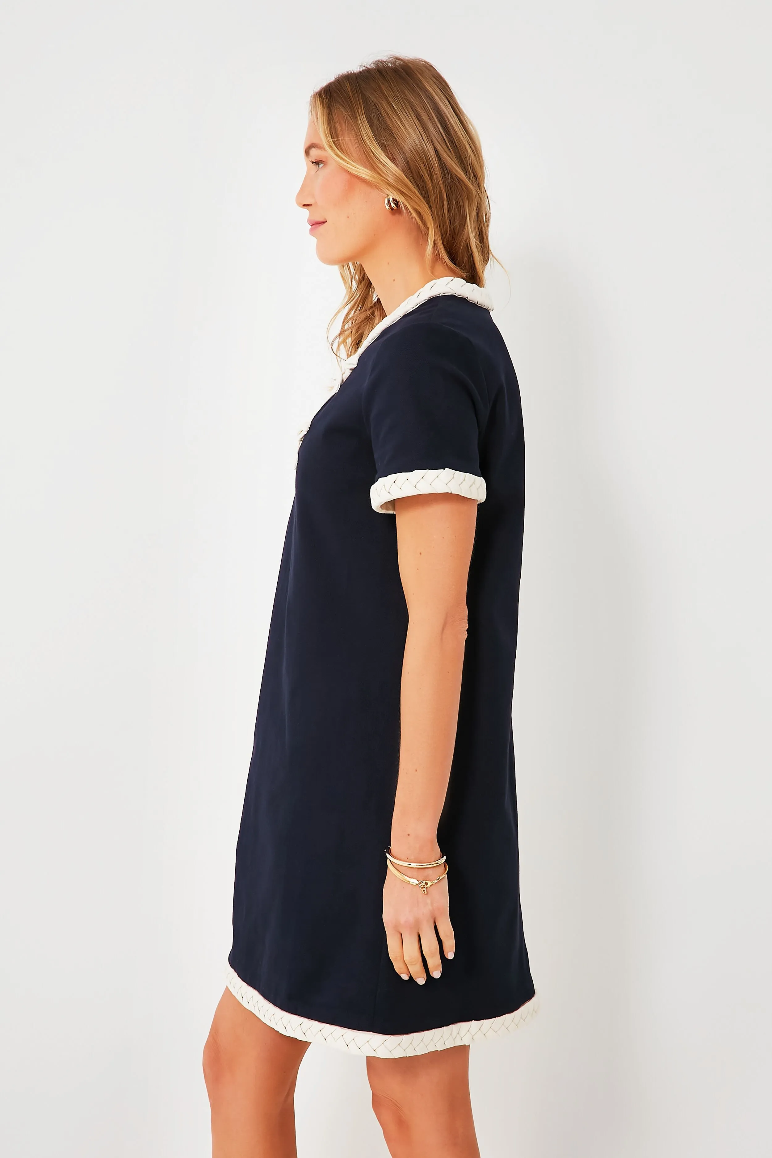 Navy Bow Olivia Dress