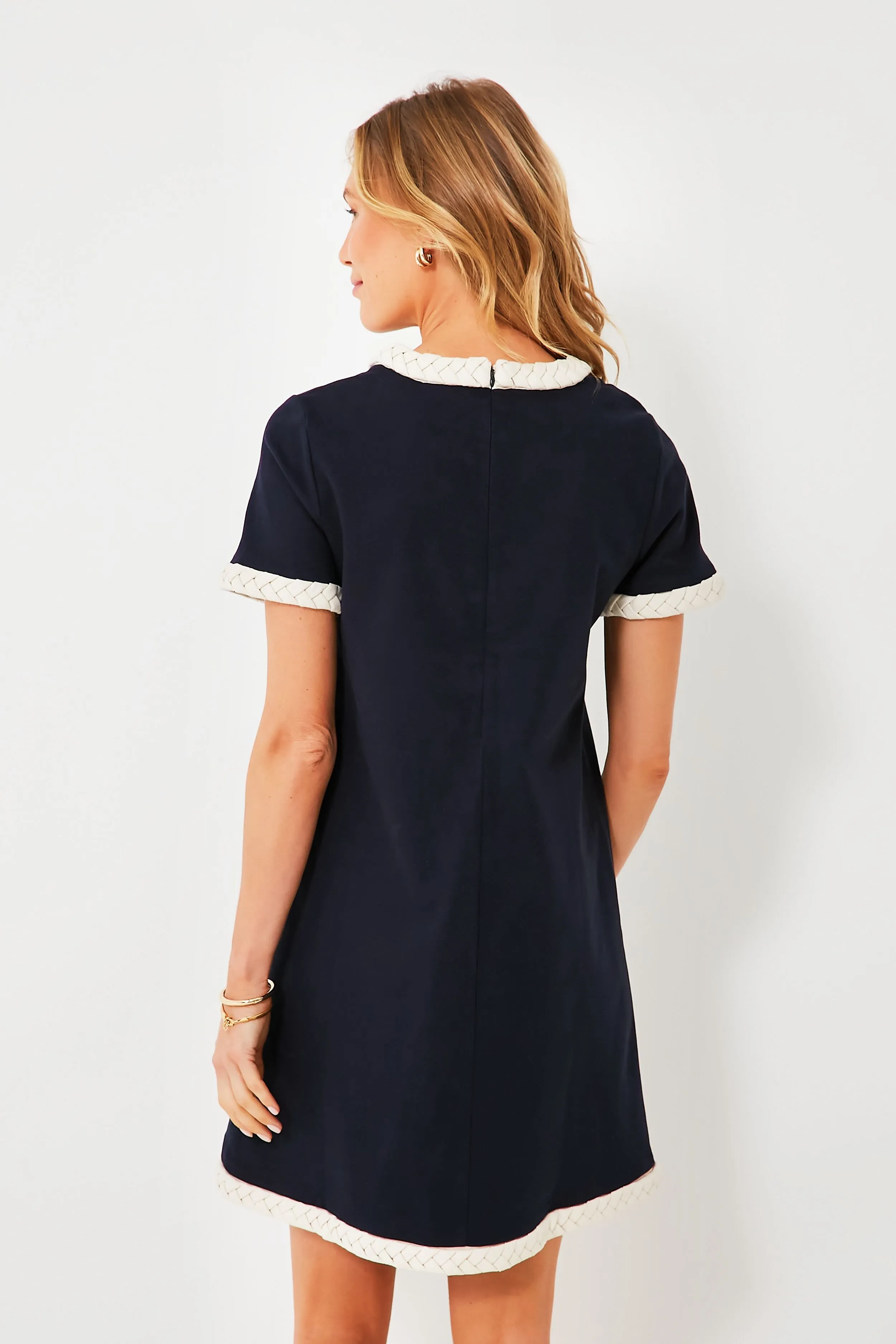 Navy Bow Olivia Dress