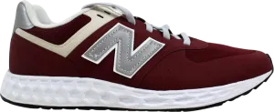 New Balance 574 Fresh Foam Heritage 'Burgundy' Sneakers, Red