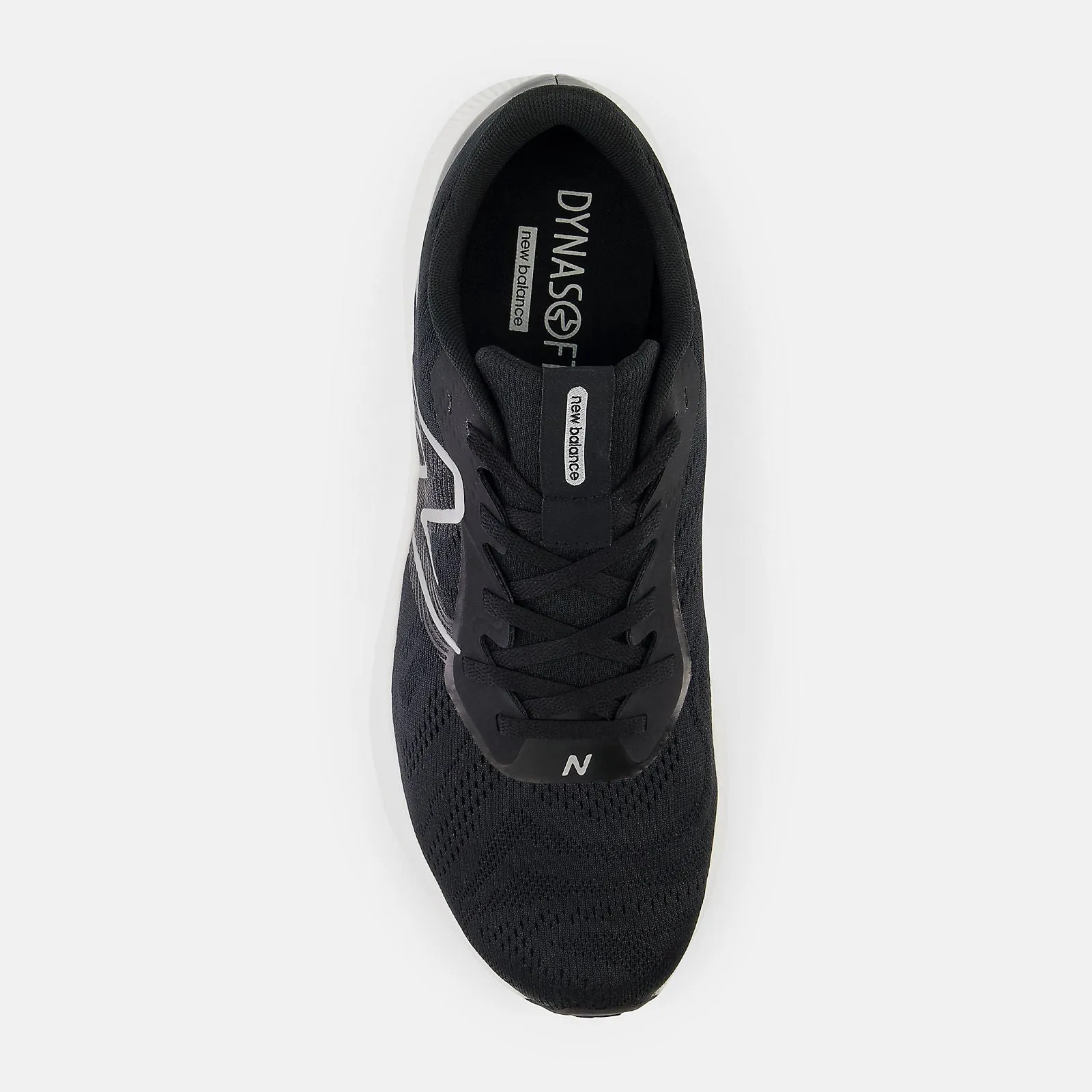 NEW BALANCE MEN'S DYNASOFT PRO RUN V2 BLACK/WHITE RUNNING SHOES