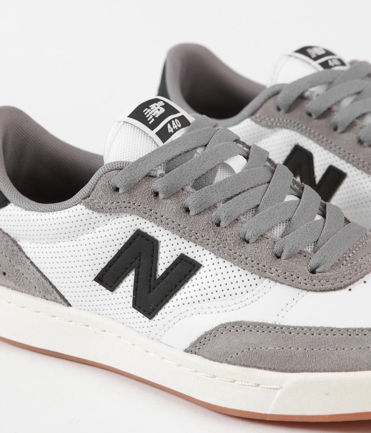 New Balance Numeric 440 Shoes - Grey / White / Black