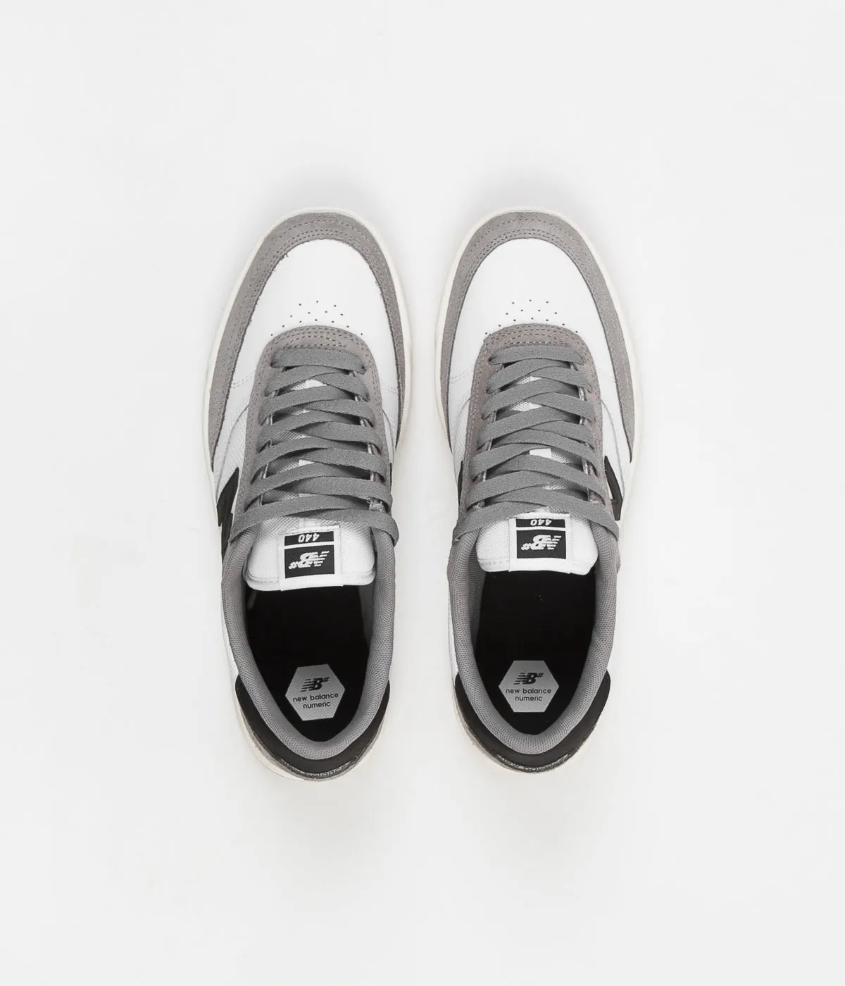 New Balance Numeric 440 Shoes - Grey / White / Black