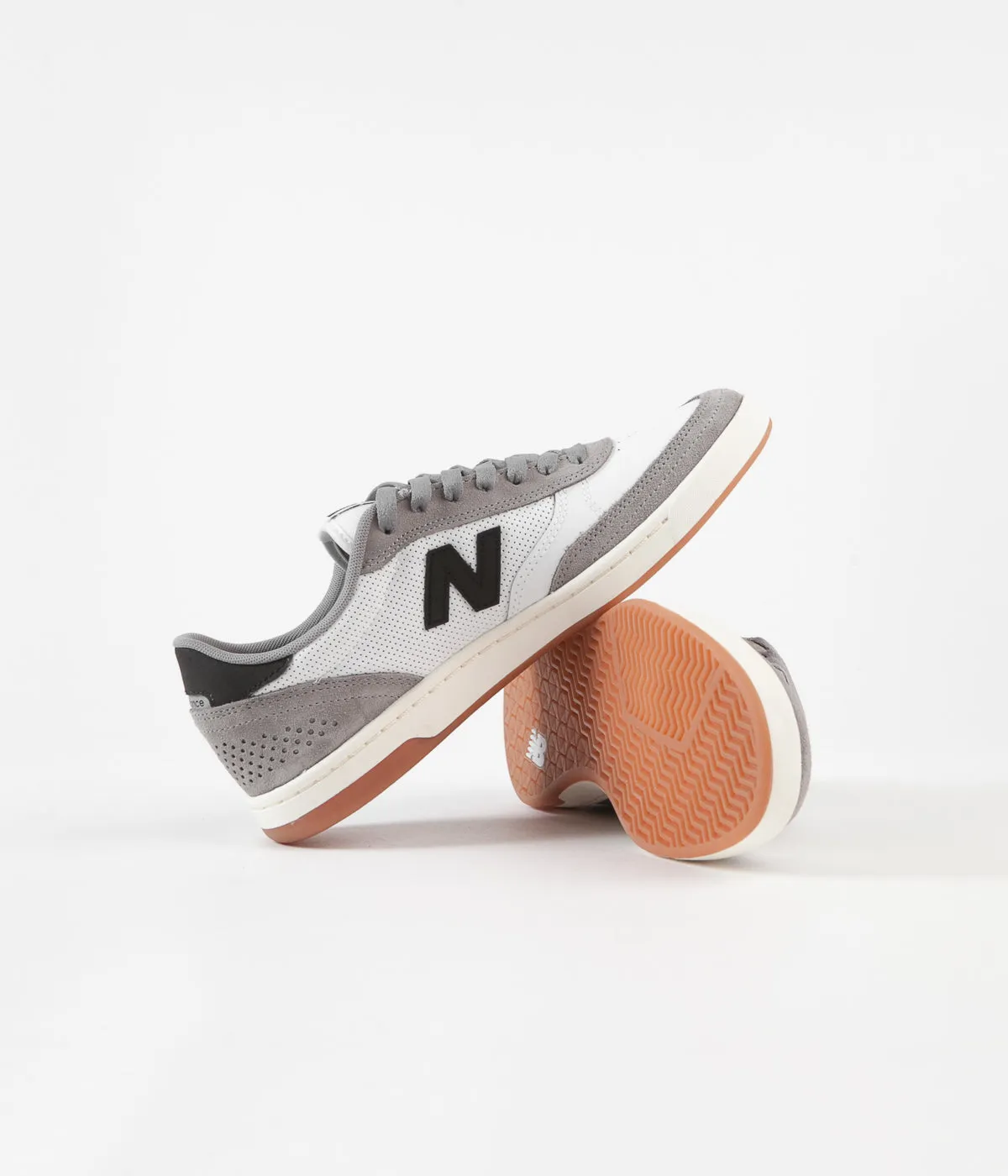 New Balance Numeric 440 Shoes - Grey / White / Black