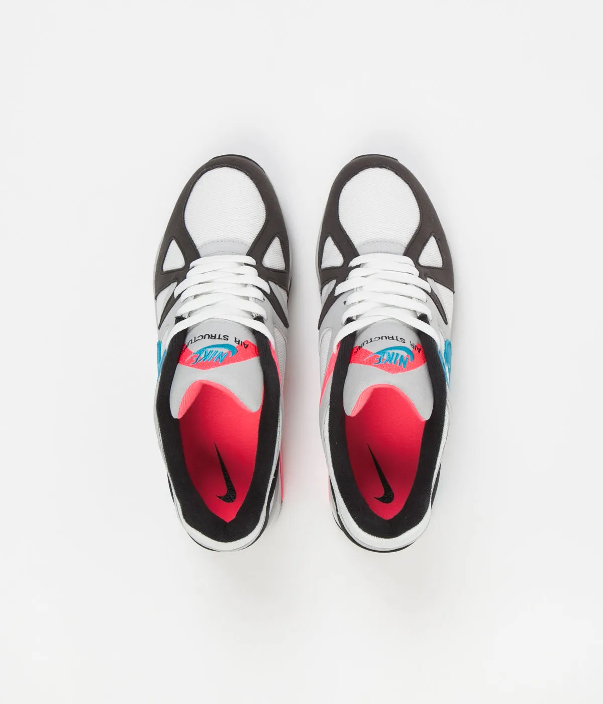 Nike Air Structure OG Shoes - Summit White / Neo Teal - Black - Infrared