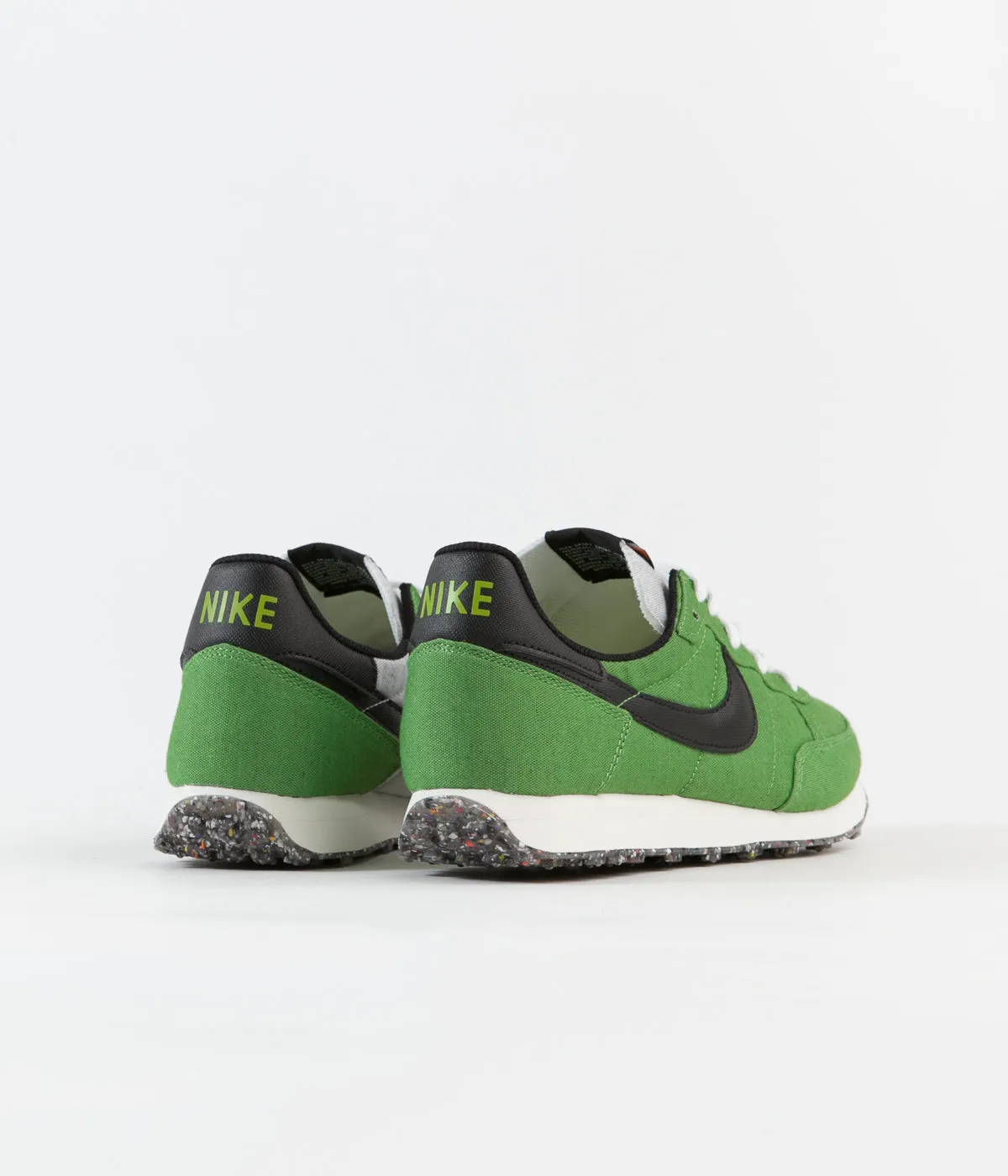 Nike Challenger OG Shoes - Mean Green / Black - Sail - White